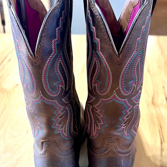 Hybrid Ranchwork Western Boot - Picture 3 of 5
